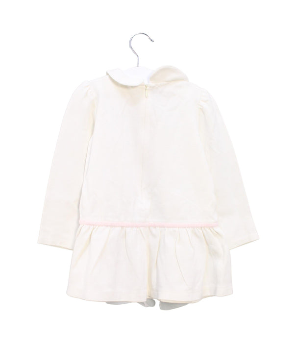 A White Sweater Dresses from I Pinco Pallino in size 18-24M for girl. (Back View)
