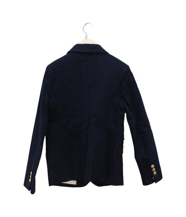 A Navy Blazers from DSquared2 in size 10Y for boy. (Back View)