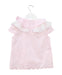 A Pink Short Sleeve Tops from Nicholas & Bears in size 6T for girl. (Back View)