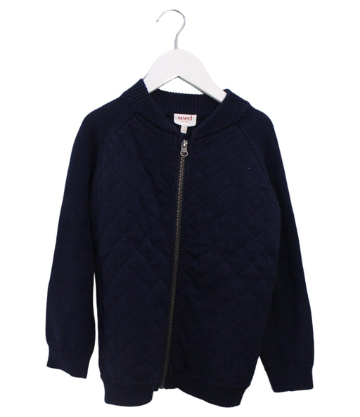 A Navy Lightweight Jackets from Seed in size 4T for boy. (Front View)