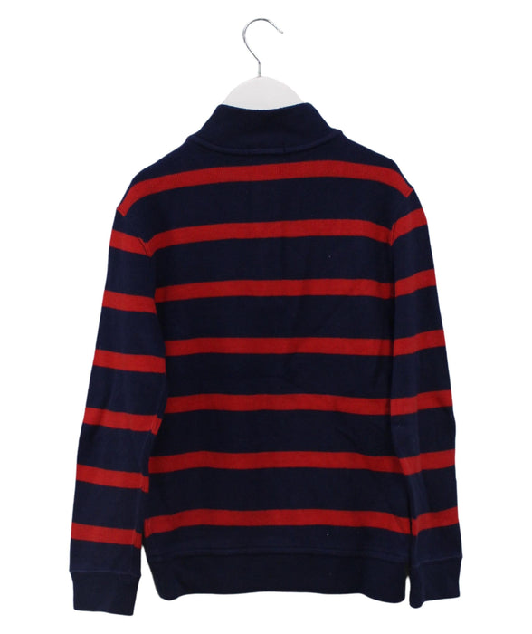 A Navy Knit Sweaters from Polo Ralph Lauren in size 7Y for boy. (Back View)