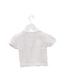A White Short Sleeve Tops from Illoura The Label in size 6-12M for girl. (Back View)