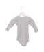 A Grey Long Sleeve Bodysuits from Petit Bateau in size 6-12M for neutral. (Back View)