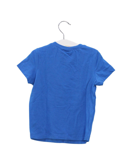 A Blue Short Sleeve T Shirts from Momonittu in size 12-18M for boy. (Back View)