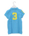 A Blue Short Sleeve Polos from Polo Ralph Lauren in size 5T for girl. (Back View)