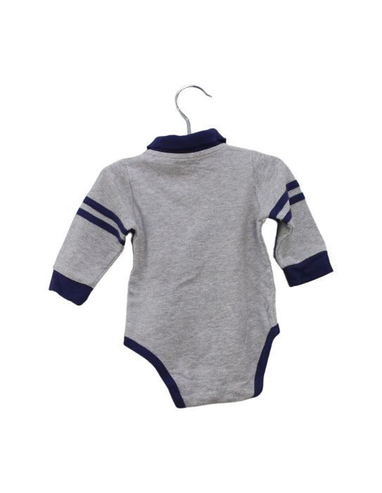 A Grey Bodysuits from CIGOGNE Bébé in size 3-6M for boy. (Back View)