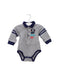 A Grey Bodysuits from CIGOGNE Bébé in size 3-6M for boy. (Front View)