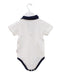 A White Bodysuits from TinyBitz in size 12-18M for boy. (Back View)