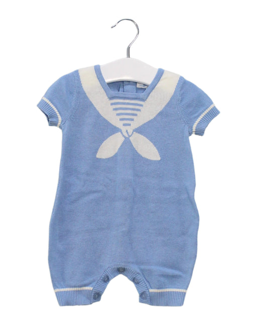 A Blue Rompers from Nicholas & Bears in size 0-3M for boy. (Front View)
