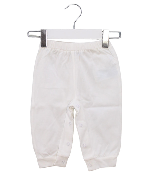 A White Casual Pants from Nicholas & Bears in size 0-3M for boy. (Front View)