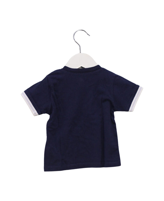A Navy Short Sleeve T Shirts from Timberland in size 3-6M for boy. (Back View)
