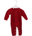 A Red Jumpsuits from Emile et Rose in size 3-6M for girl. (Front View)