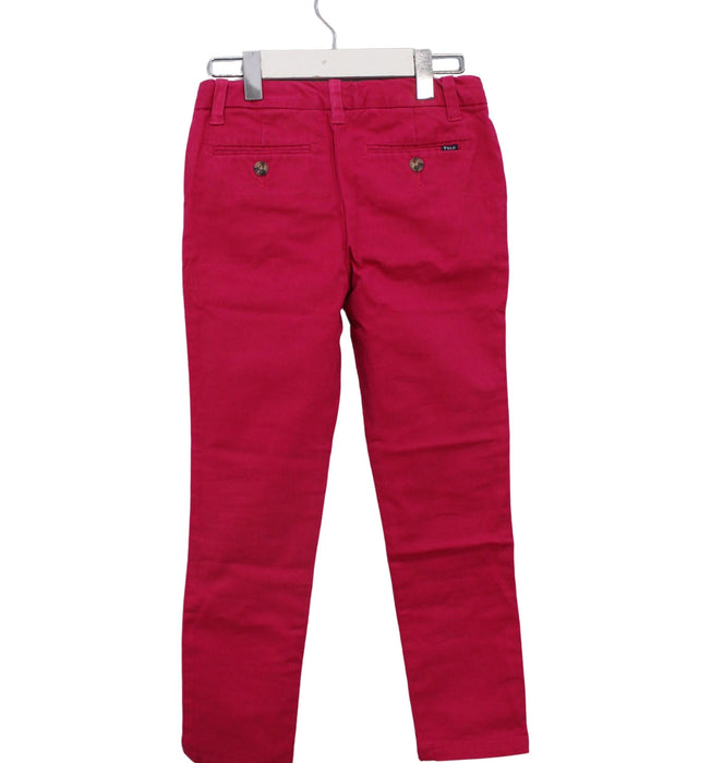A Pink Casual Pants from Polo Ralph Lauren in size 6T for girl. (Back View)