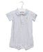 A Blue Short Sleeve Rompers from Ralph Lauren in size 0-3M for boy. (Front View)