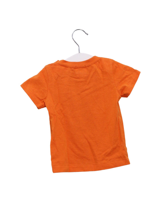 A Orange Short Sleeve T Shirts from BAPE KIDS in size 6-12M for boy. (Back View)