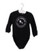 A Black Long Sleeve Bodysuits from Karl Lagerfeld in size 6-12M for boy. (Front View)