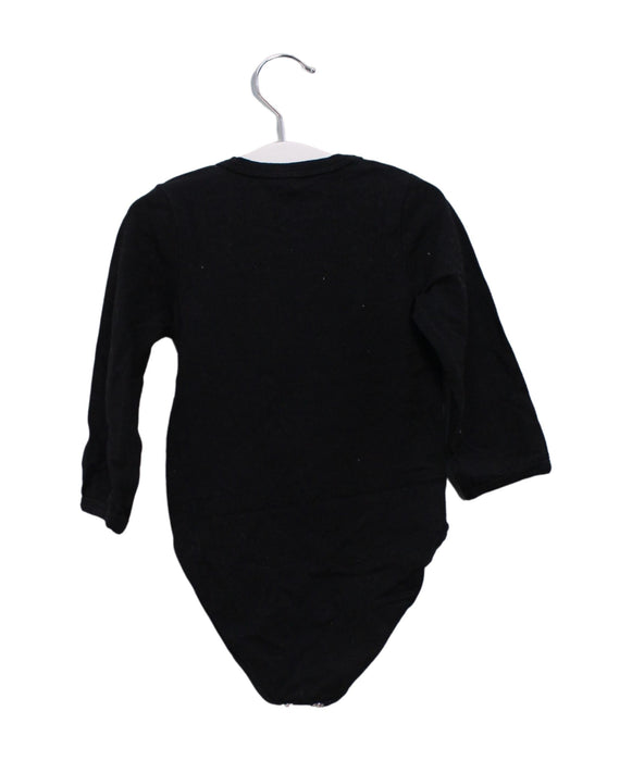 A Black Long Sleeve Bodysuits from Karl Lagerfeld in size 6-12M for boy. (Back View)