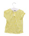 A Yellow Short Sleeve T Shirts from Organic Mom in size 12-18M for girl. (Back View)