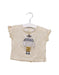 A Beige Short Sleeve T Shirts from Organic Mom in size 6-12M for boy. (Front View)