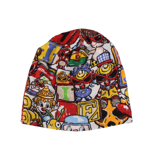 A Multicolour Beanies from Hysteric Mini in size O/S for neutral. (Front View)