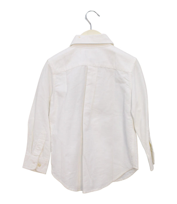 A White Shirts from Ralph Lauren in size 3T for boy. (Back View)