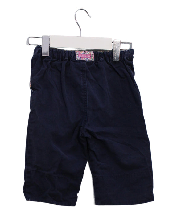 A Navy Casual Pants from Jojo Maman Bébé in size 2T for girl. (Back View)