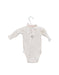 A Ivory Long Sleeve Bodysuits from Jacadi in size 0-3M for girl. (Back View)
