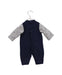A Grey Long Sleeve Jumpsuits from Emporio Armani in size 0-3M for boy. (Back View)