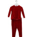 A Red Pyjama Sets from Bonpoint in size 12-18M for girl. (Front View)