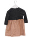A Black Long Sleeve Dresses from Bonpoint in size 12-18M for girl. (Back View)