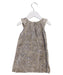 A Grey Sleeveless Dresses from Bonpoint in size 12-18M for girl. (Back View)