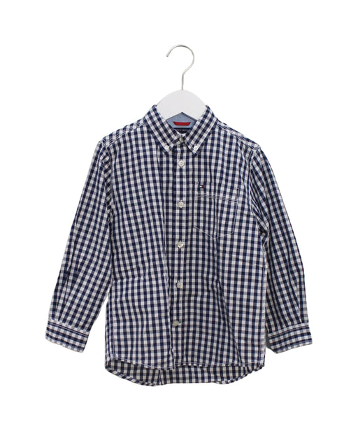 A Navy Shirts from Tommy Hilfiger in size 5T for boy. (Front View)