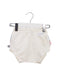 A White Bloomers from and the little dog laughed in size 0-3M for boy. (Front View)