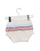 A White Bloomers from and the little dog laughed in size 0-3M for boy. (Back View)