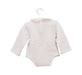 A Pink Long Sleeve Bodysuits from Chickeeduck in size 6-12M for girl. (Back View)