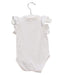 A White Sleeveless Bodysuits from Seed in size Newborn for girl. (Back View)