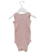 A Pink Sleeveless Bodysuits from Nature Baby in size 3-6M for girl. (Back View)
