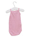 A Pink Sleeveless Bodysuits from Petit Bateau in size 0-3M for girl. (Back View)