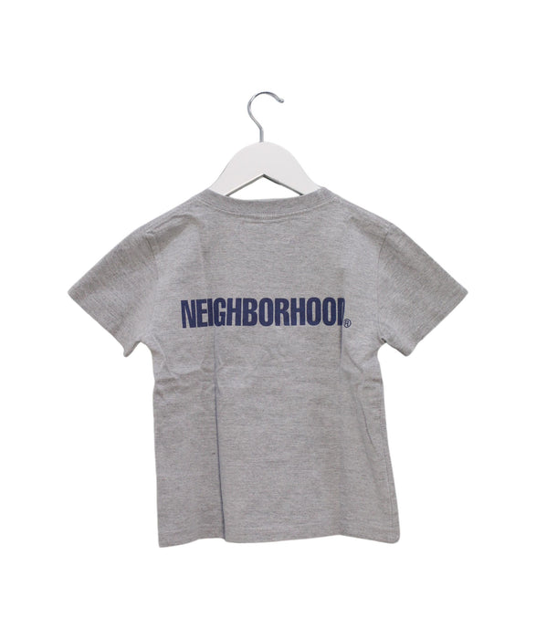 A Grey Short Sleeve T Shirts from Neighborhood in size 5T for boy. (Back View)