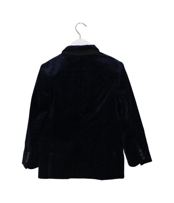 A Navy Blazers from Crewcuts in size 6T for boy. (Back View)
