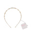 A Gold Hair Accessories from Crewcuts in size O/S for girl. (Front View)
