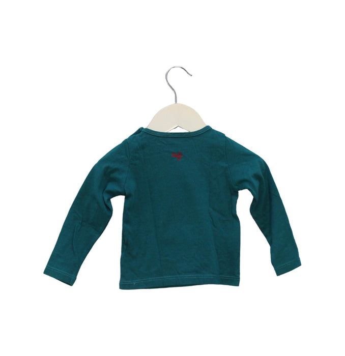 A Teal Long Sleeve Tops from Zef in size 6-12M for boy. (Back View)
