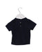 A Navy Short Sleeve T Shirts from Petit Bateau in size 6-12M for boy. (Back View)