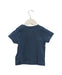 A Blue Short Sleeve T Shirts from Bout'Chou in size 6-12M for boy. (Back View)