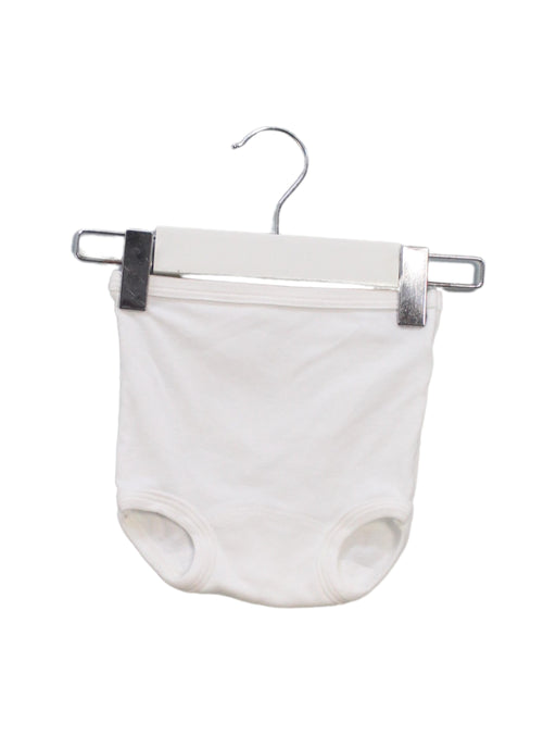A White Bloomers from Petit Bateau in size 3-6M for boy. (Front View)