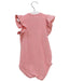 A Pink Sleeveless Bodysuits from Seed in size 6-12M for girl. (Back View)