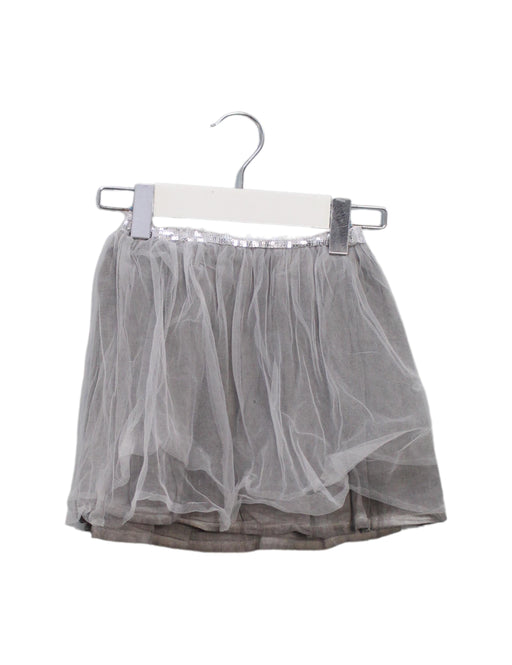 A Grey Tulle Skirts from Nununu in size 2T for girl. (Front View)