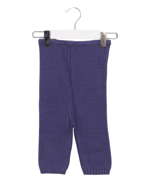 A Purple Sweatpants from Little Mercerie in size 6-12M for girl. (Front View)