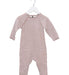 A Pink Long Sleeve Jumpsuits from Stella McCartney in size 3-6M for girl. (Front View)