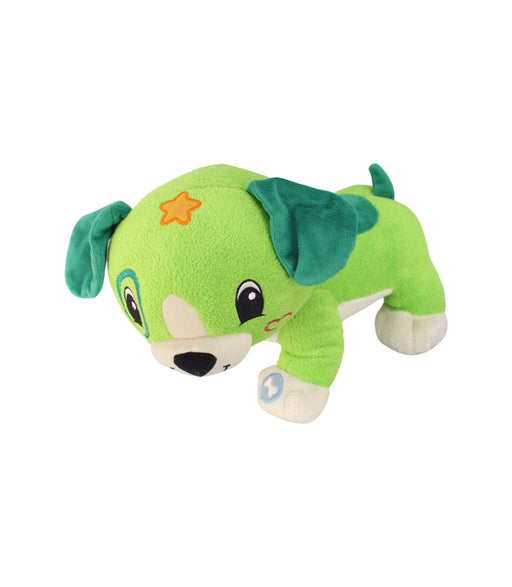 A Green Soft Toys from Leapfrog in size 2T for neutral. (Front View)